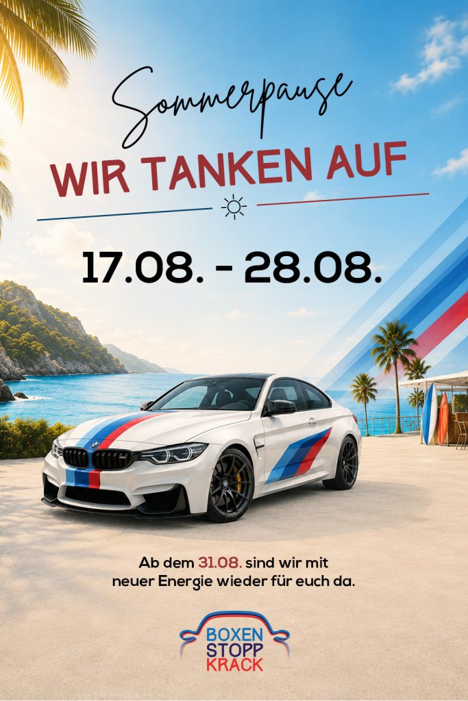 Urlaub 17 bis 28 August 2026